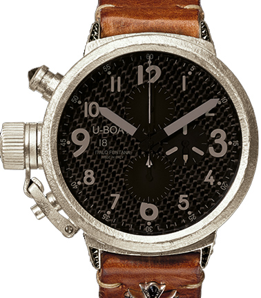 Review U-Boat Flightdeck 7287 CA 950 BK case Martellee Diamond 50 Replica watch